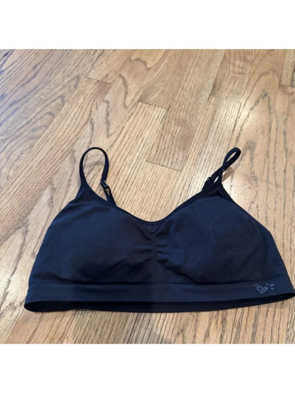 Justice oh So Soft girls Black bra size 34